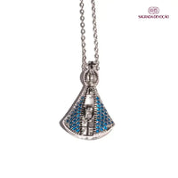 [COMPRE 1 LEVE 2] Colar Nossa Senhora Dupla Face - Manto de Zircônia e Prata 925