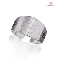 Anel São Bento Prata 925 - Ajustável