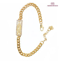Pulseira Virgem Maria Luxo