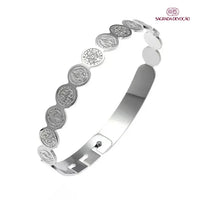 Pulseira de São Bento Folheado a Ouro, Prata 925 e Rosê