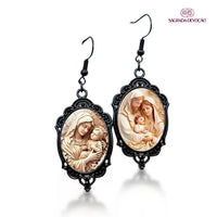 Brinco Nossa Senhora do Rosário - Joia Artesanal (FRETE GRÁTIS)