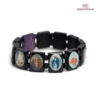 Pulseira de Madeira Devoção e Nostalgia