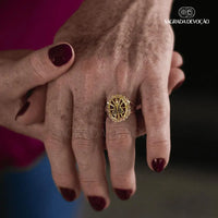 Anel de Nossa Senhora Aparecida - Ajustável