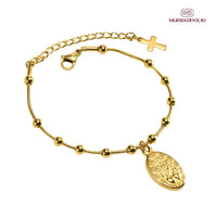 Pulseira de Rosário - Virgem Maria