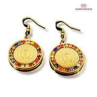 Brinco São Bento com Zircônias Coloridas