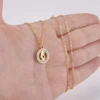 Colar Maria de Nazaré  Cristal