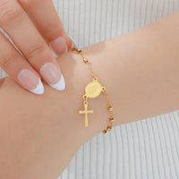 Pulseira Maria de Guadalupe + Cruz