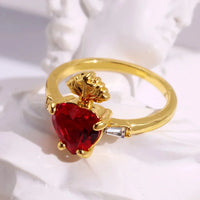 Anel Sagrado Coração de Jesus - Luxo e Devoção